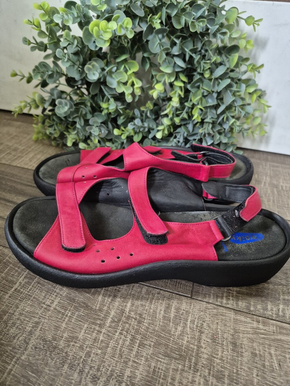 Wolky Pink Walking Sandals Womens EU 43 US 11.5/12